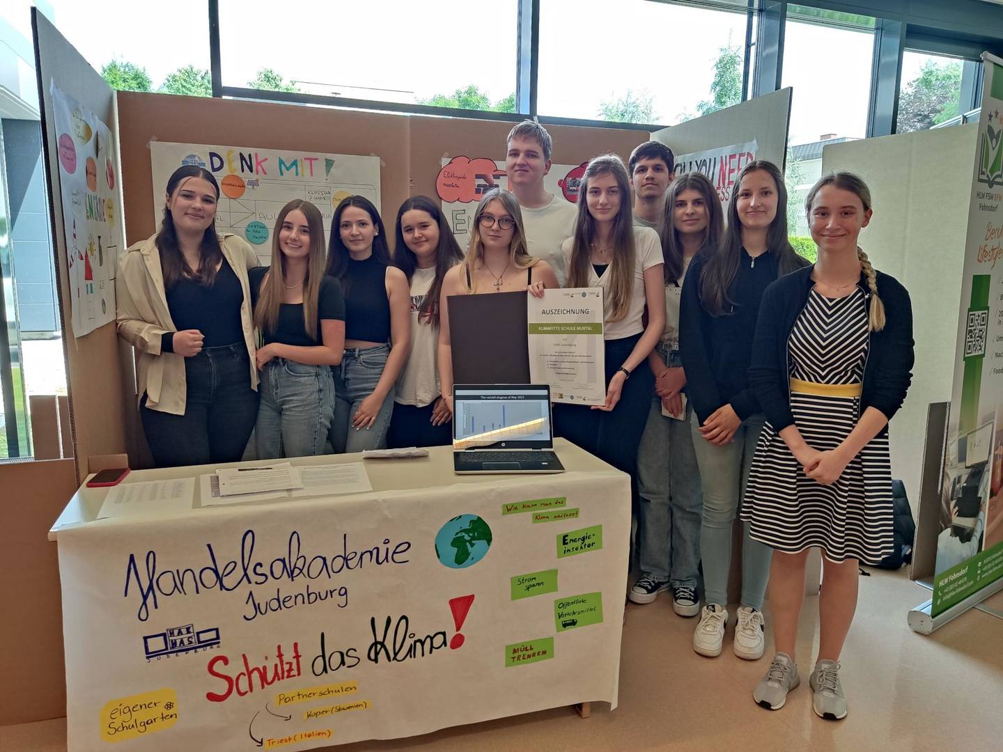 Auszeichnungsveranstaltung „klimafitte Schule“