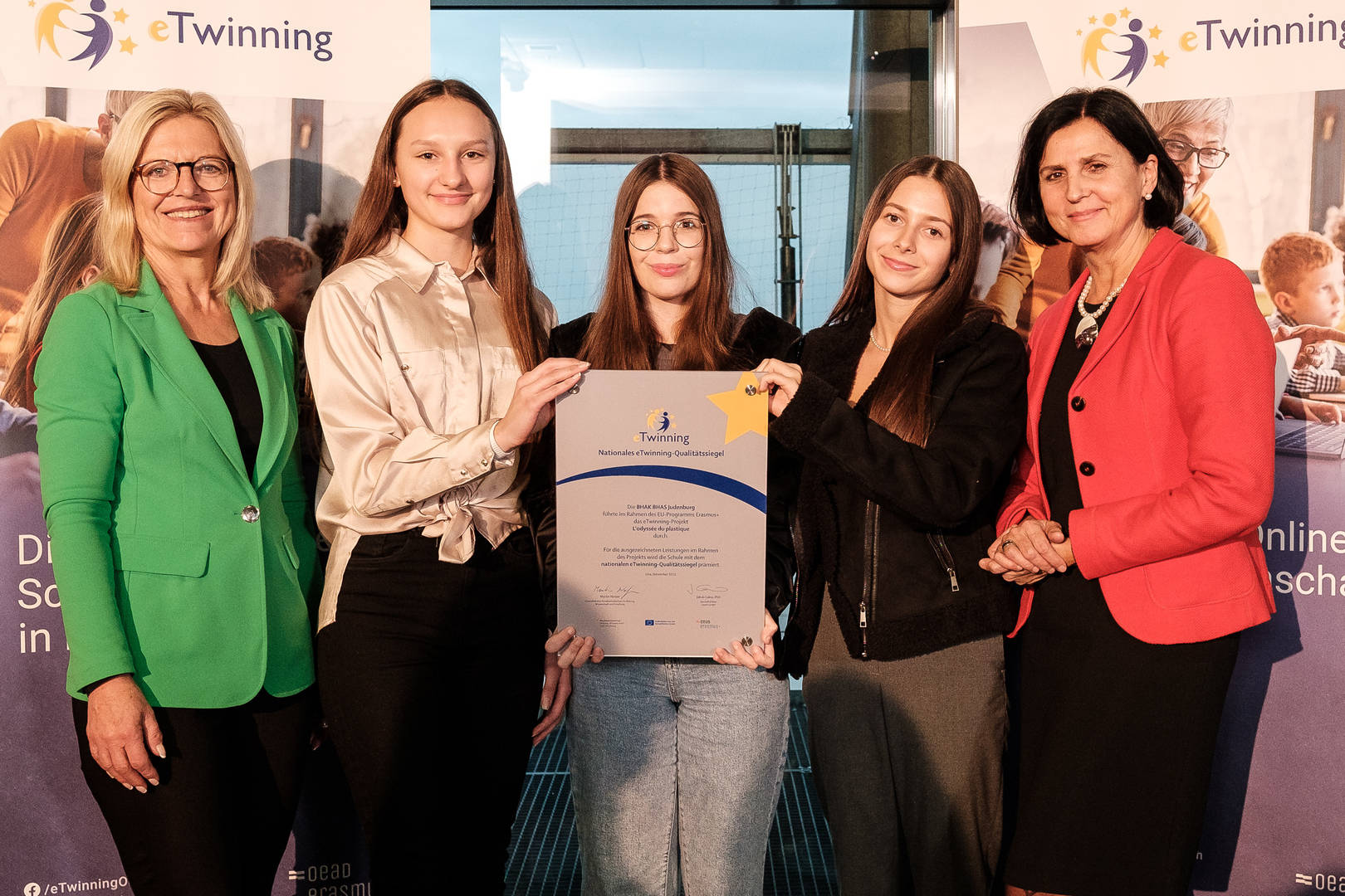Nationales eTwinning Qualitätslabel 2023 für die HAK Judenburg