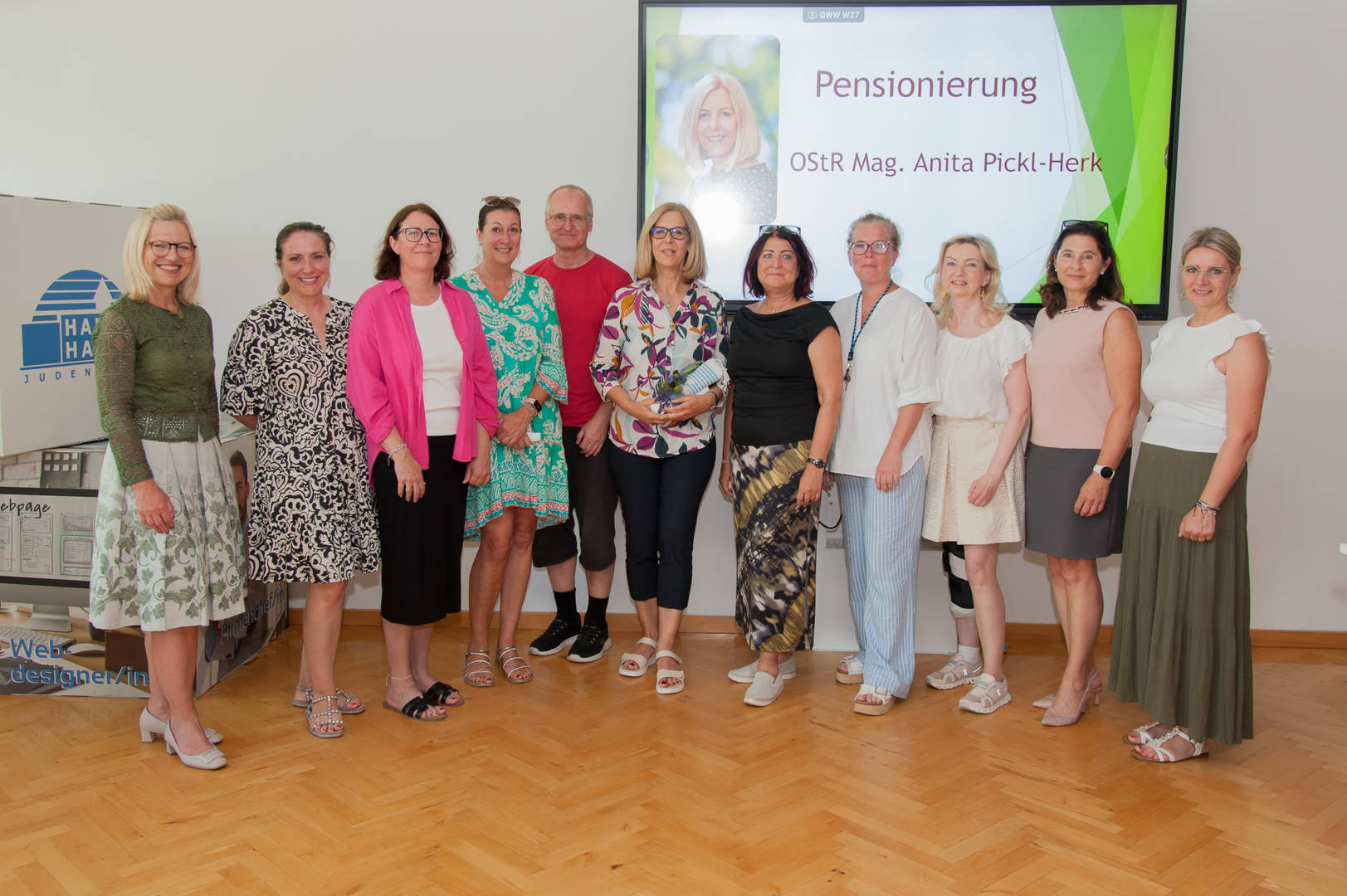 Verabschiedung von OStR Mag. Anita Pickl-Herk in den wohlverdienten Ruhestand