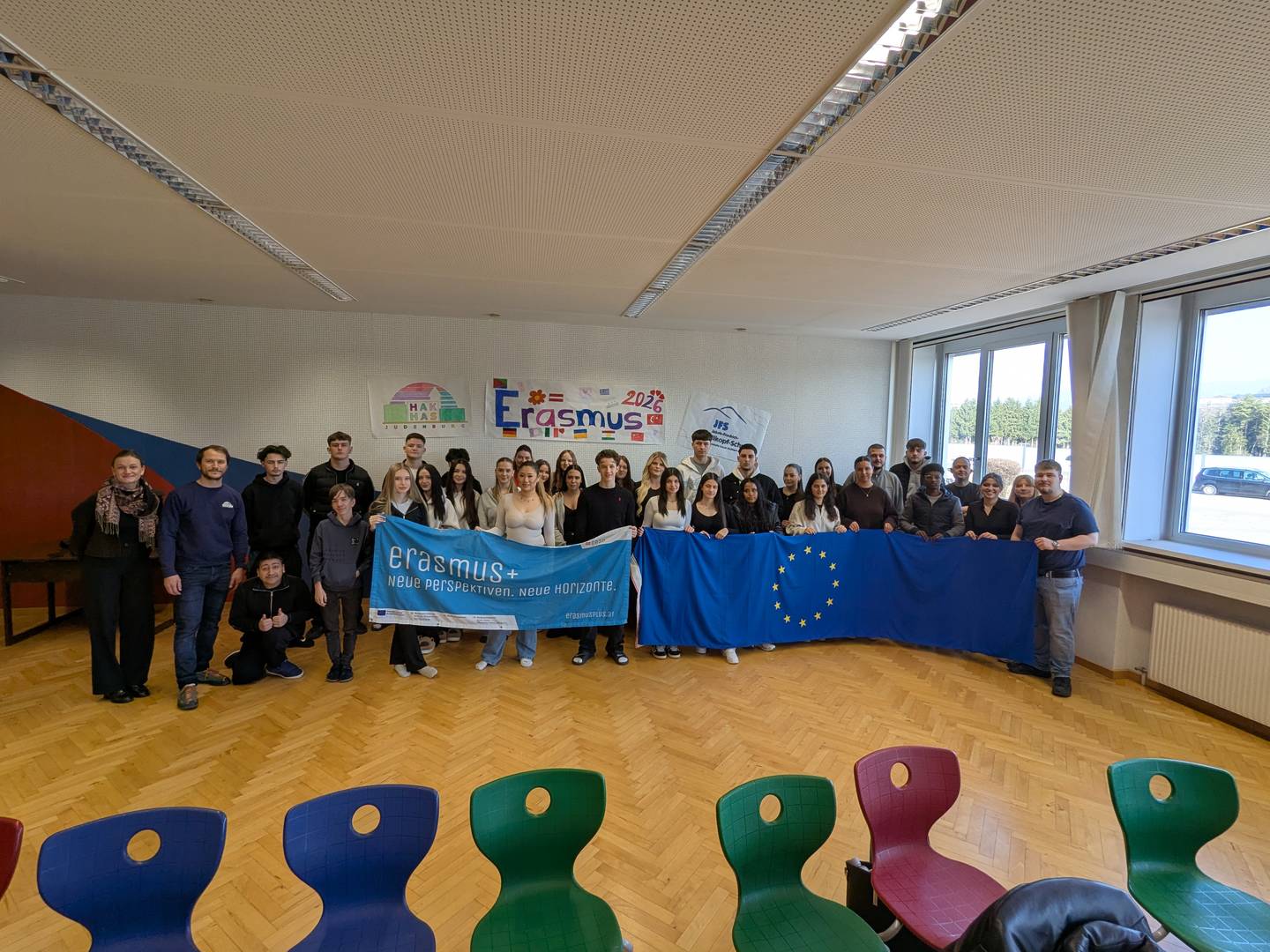  Erasmus+ Besuch der Jakob-Friedrich-Schöllkopfschule aus Kirchheim unter Teck 