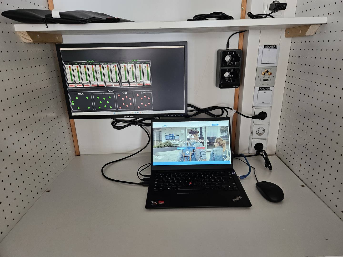 Umsiedelung der Video‑ und Audioanlage 