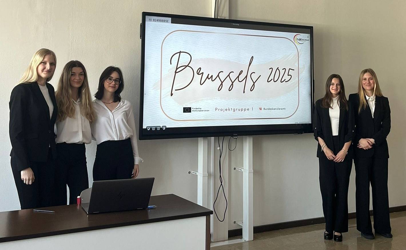 Projektpräsentation 3AK - Brüsselreise