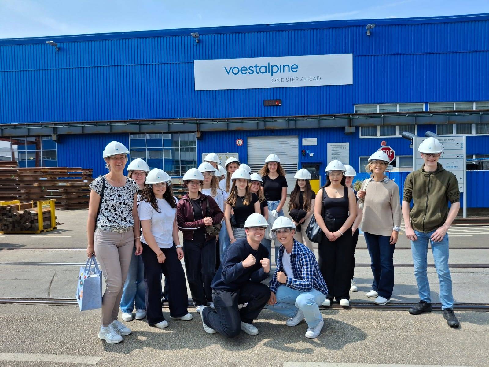 Besuch bei der Voestalpine