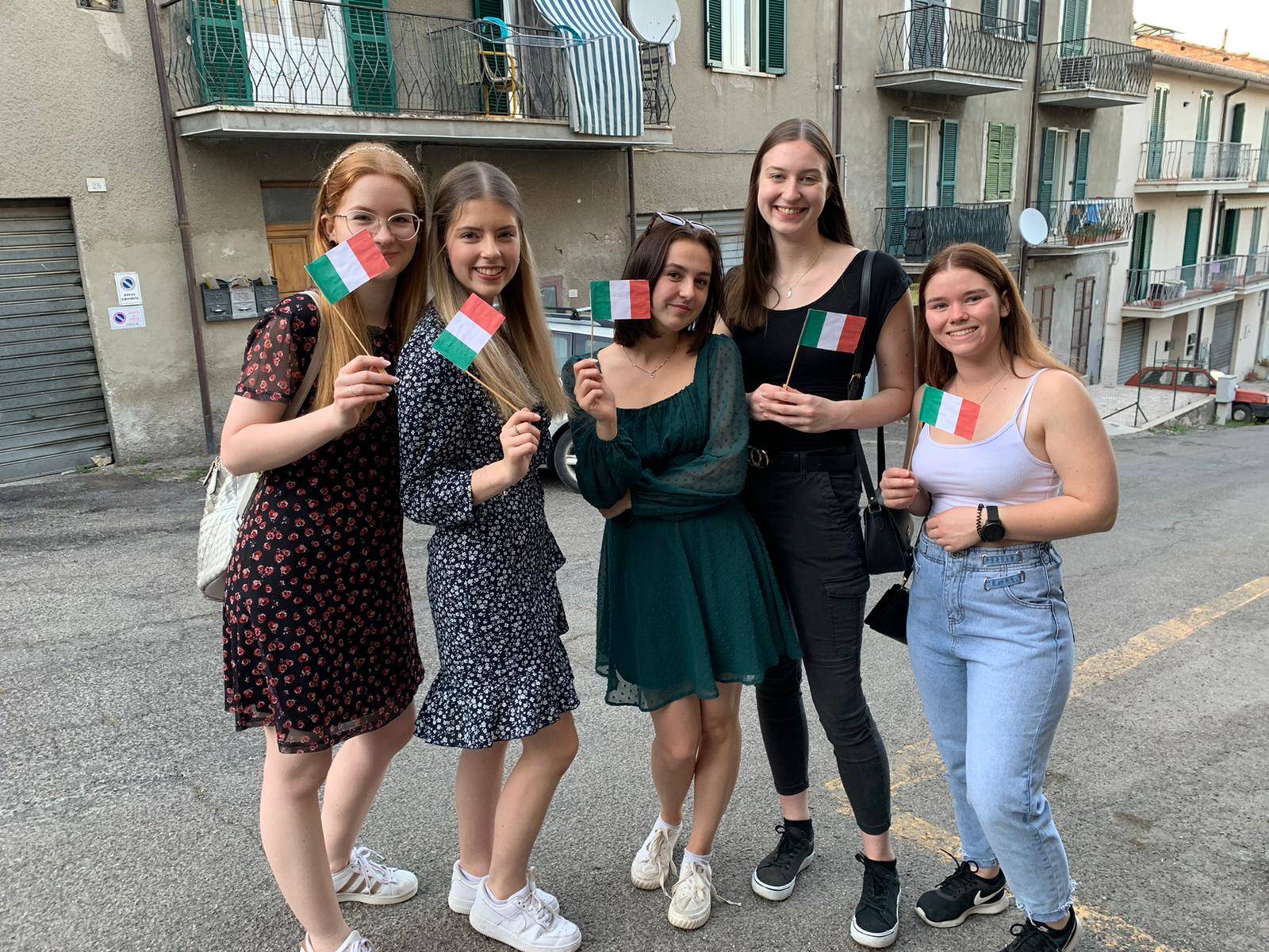 Viaggio di Erasmus a Fabro