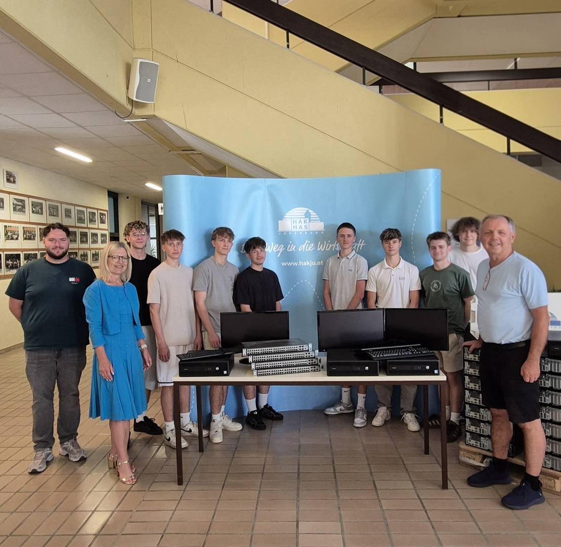 BHAK & BHAS Judenburg spendet PC-Systeme an Schulen in Mauretanien