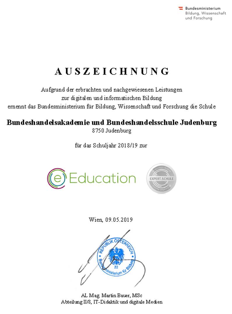 eEducation Austria: Digitale Schulentwicklung